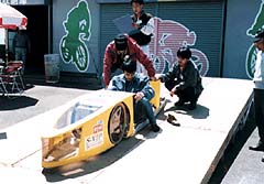 �Ԍ��F�u���[�L�e�X�g